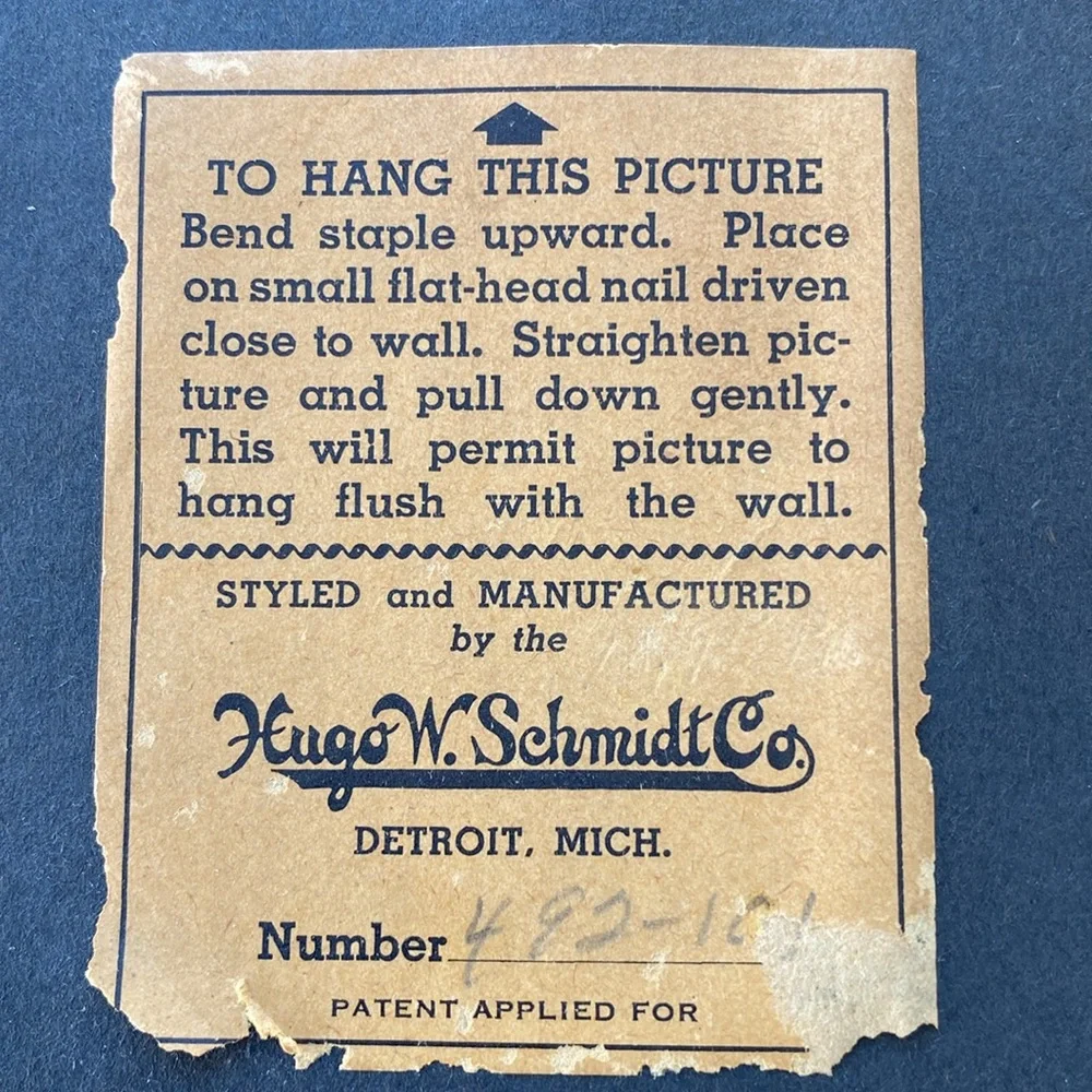 The Young Squire by Hugo W. Schmidt Co. Vintage